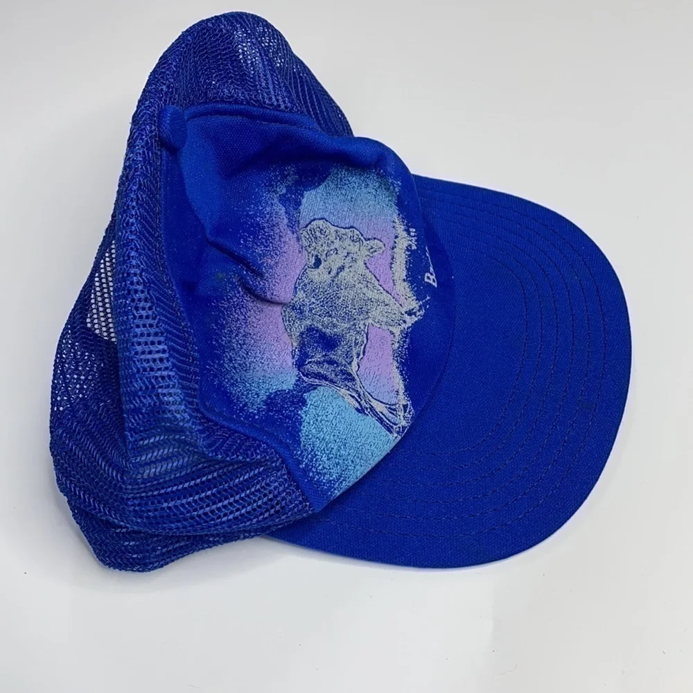 Badlands National Park Vintage Blue Trucker Hat